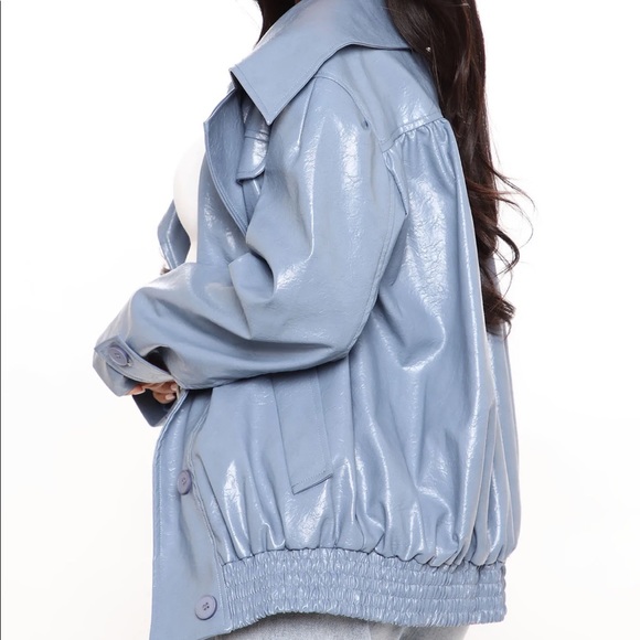 Fashion nova leather oversized jacket - Picture 3 of 3